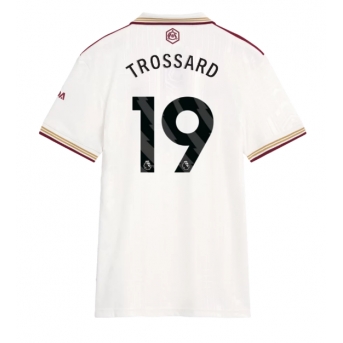 Arsenal Leandro Trossard #19 Maglia Gara Terza Repliche 2025-26 Donna Maniche Corte